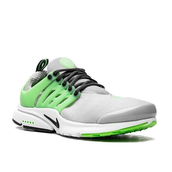 Nike Presto Grade school boy running shoes smoke gray black green